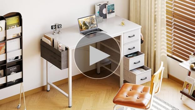 Amazon.com: Casaottima 32-Inch Small Computer Desk with 4